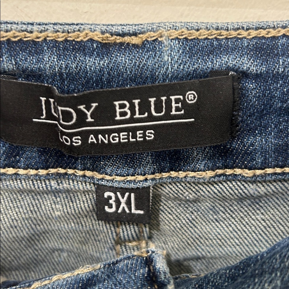 Judy Blue Curvy Lilly Tummy Control High Rise Shorts 3XL JB150235 - Picture 6 of 15